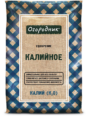 Удобрение Огородник Калийное минеральное сухое гранулированное 0,7 кг Of000130828
