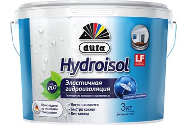 Гидроизоляция Dufa Hydroisol эластичная 3 кг Н0000005099