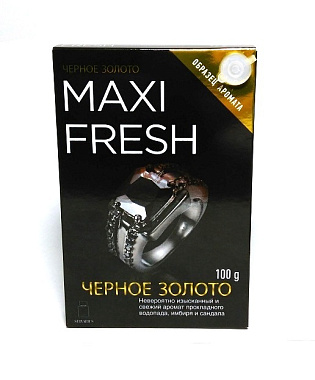 Ароматизатор Maxifresh Черное золото под сиденье 45086