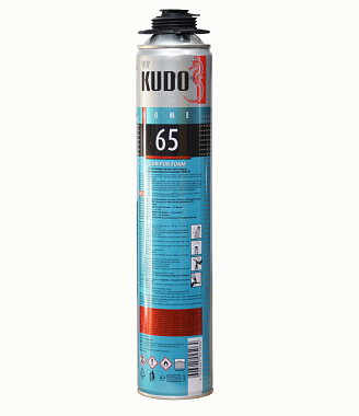 Пена монтажная Kudo Home 65 Профи всесезонная 1000 мл/900 гр