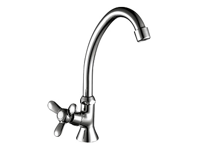 Кран Rossinka Q02-60U монокран для холодный воды хром