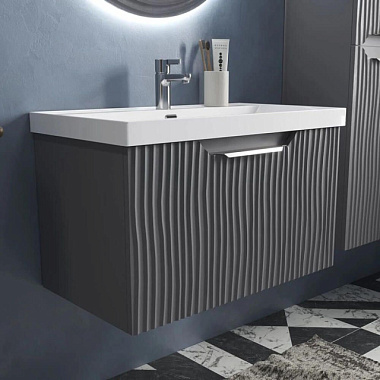 Тумба Equil Mirage 80.1Y подвесная к раковине Prime 80 tpMIRAGE80.1Y-07