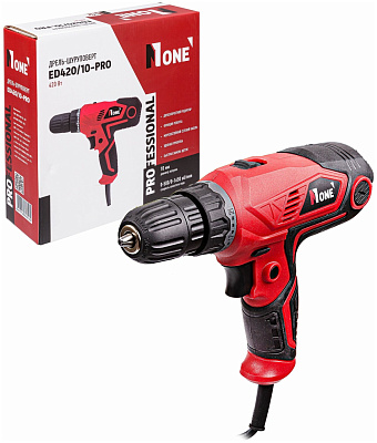 Шуруповерт сетевой Number One ED420/10-PRO