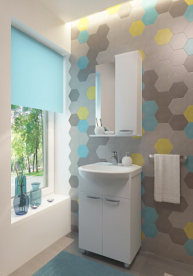 Зеркало Eva Gold Ника 50 правое