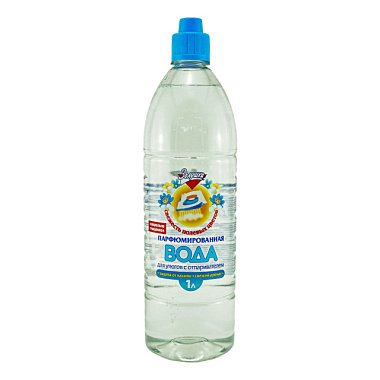 Вода для утюгов Золушка деминерализованная 1 л
