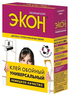 Клей Экон Универсальный обойный 200 г 614827
