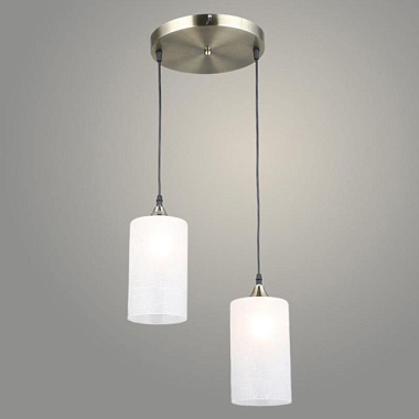 Подвес Росток N6521/2HQ AB+BK бронза/черный 2*60W E27 d330 h800 QH24 988382993***