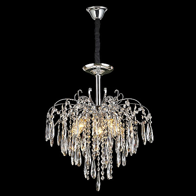 Люстра Росток A008/500 CHW хром/хрусталь 7*60W E14 d450 h500 MIX23 988372745