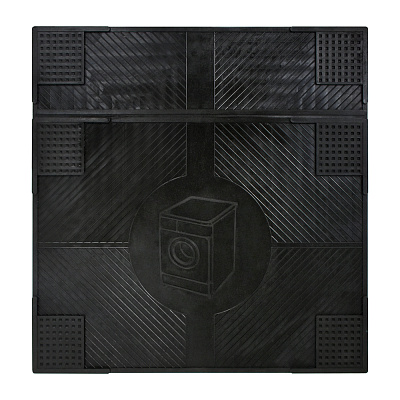 Коврик Vortex антивибрационный черный 62*65*0,7 см 24258