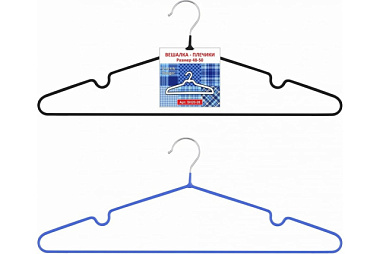 Вешалка-плечики Мультидом металл 48-50 р 2 цв SH26-26