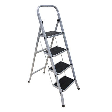 Стремянка Variant бытовая, с широкими прорезинеными ступенями, 4 ступени СК314
