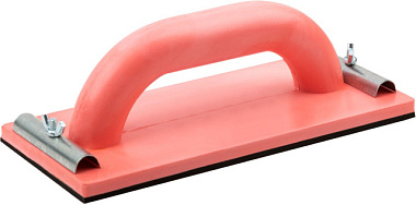 Терка Putech для нажд.бумаги пластиковая с мет. прижимом 230*105 мм 39728