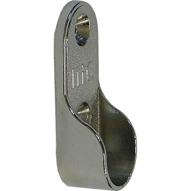 Держатель Element для овальной штанги металл хром 30*15 мм 2 шт