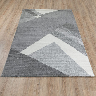 Ковер Daria Прямоугольник 1,5*3 м GREY/GREY L552A