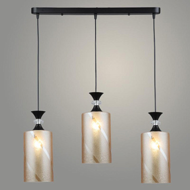 Подвес Росток N5837/3HT BK+AM черный 3*40W Е27 d640 h800 QH23 988372664