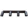 Светильник накладной MaxLight Cast потолочный алюминиевое литье Black 4*gu10 черный Ф-55*100m 231