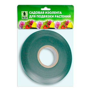 Изолента садовая Грин Бэлт для подвязки растений 12 мм*45 м 06-412
