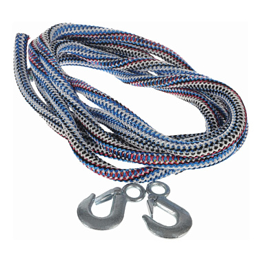 Трос буксировочный Skyway канат 12 т 5 м 2 крюка в пакете S03101011