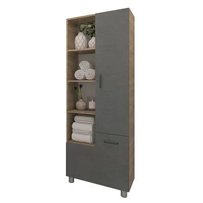 Пенал Eva Gold Catherine 60 серый камень УТ-00002568