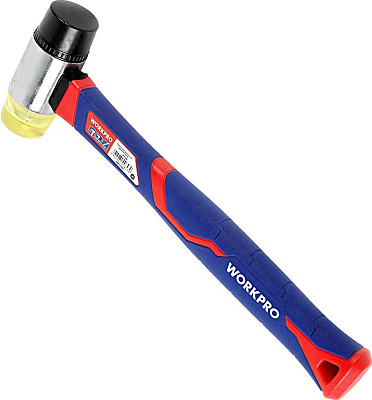 Молоток Workpro фибергласовая рукоятка двусторонний WP241036