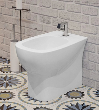 Биде Sanita Luxe Quadro/Infinity INFSLBI01 311799*