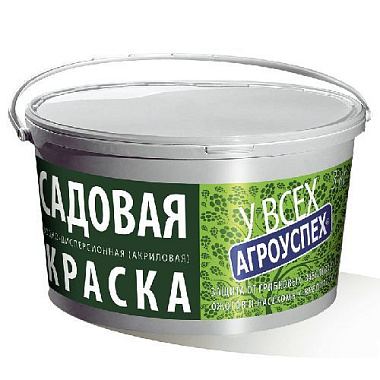 Краска Агроуспех для садовых деревьев 1,5 кг 87737