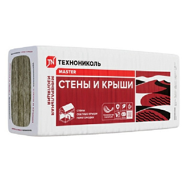 Теплоизоляция Технониколь Стены и крыши 34 PN 1000*610*50 4,88 м2 0,244 м3 8 шт
