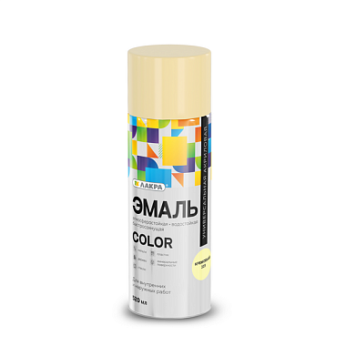 Аэрозоль Лакра Color Эмаль универсальная Кремовый 315 8300177 