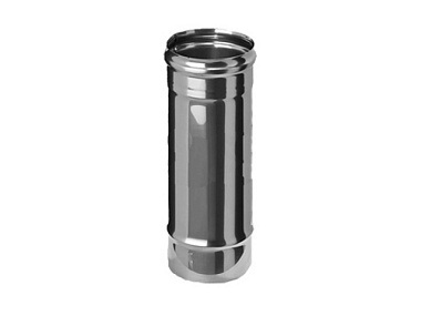 Дымоходная труба Ferrum 430/0,8 мм 0,25 м ф 130