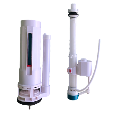 Арматура 2х кноп. нижний подвод воды к SM9004A 29 см 