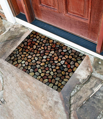 Коврик Joy Home Стерлинг придверный флок 45*75 см 6667-09