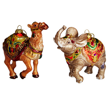 Верблюд/Слон Роскошь Востока И/У асс. из 2-х 11-13 см 03094N2
