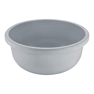 Таз Plast Team круглый серый шторм 18 л PT116720025