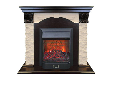 Каминокомплект Real Flame Dublin Lux + Majestic Lux-BL