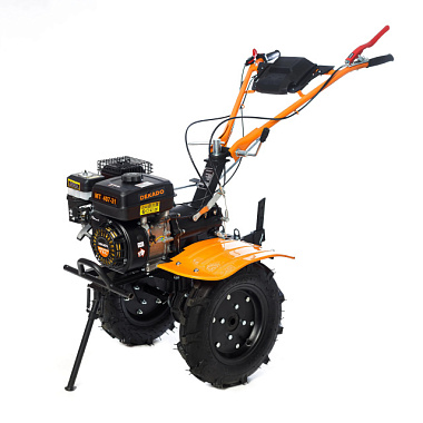 Мотоблок Dekado бензиновый редукт чугун колеса 4.00-10 МТ 407-31