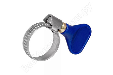 Хомут No Name обжимной из нерж.стали 10-16 мм с бабочкой MP-У ИС.140086