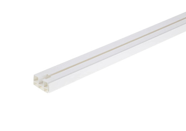 Карниз Legrand Лучшая цена 1-х рядный без поворота белый 2 м