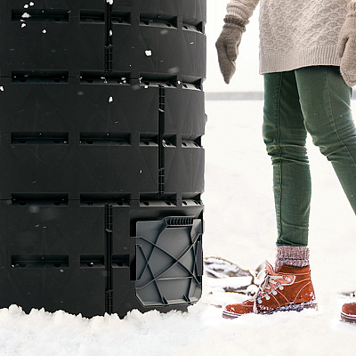 Компостер Агроном Премиум черный 800 л