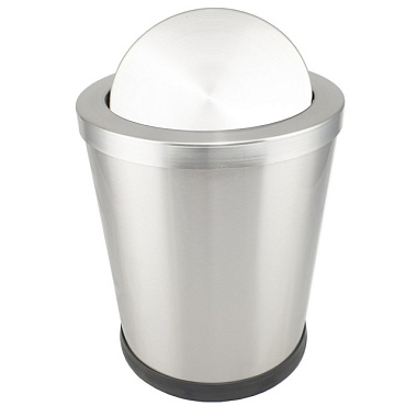 Ведро Санакс из нержавеющей стали крышка-качели 12 л 11212