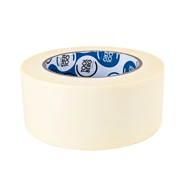 Лента Toolberg малярная клейкая на крепированной бумаге 50 мм*50 м 2010170