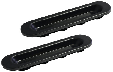 Ручка Morelli для раздвижных дверей черный MHS 150 BL