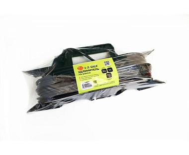 Удлинитель 1-2 Sale силовой на рамке ПВС 2*1,5 1 роз 30 м 16А УХ16 черный cz888791