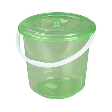 Ведро Альтернатива хозяюшка 10 л с крышкой базовый M1213