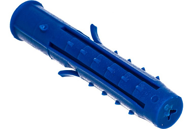 Дюбель Tech-Krep Чапай четырехраспорный универсальный шипы+усы полипропилен 10*60 пакет 10 шт 111125