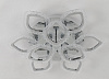 Люстра Schaffner Ruido 39207-9-DA-TL Chrome LED 126W+30W 63*11 см