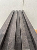Панель ПВХ Кронапласт Legno реечная Черный песчаник 2900*166*24,1 мм