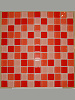 Мозаика Керамоград стеклянная розово-красный 30*30 см 2,5*2,5*0,4 см С9013*