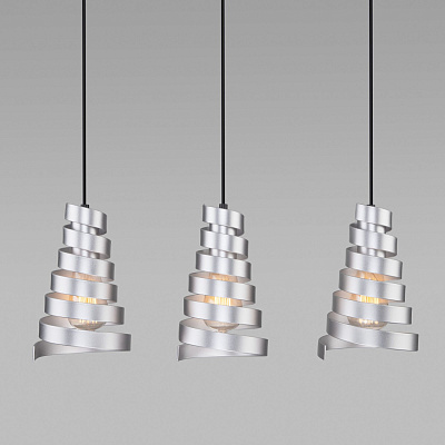 Cветильник подвесной Eurosvet Серебро 50058/3***