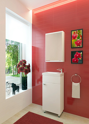 Тумба Eva Gold Cleo 40 к умывальнику Moduo 40 / Como 40 / Smart 40