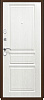 Дверь Промет Титан Ясень белоснежный антик медь/дуб натуральный левая 2050/860/L